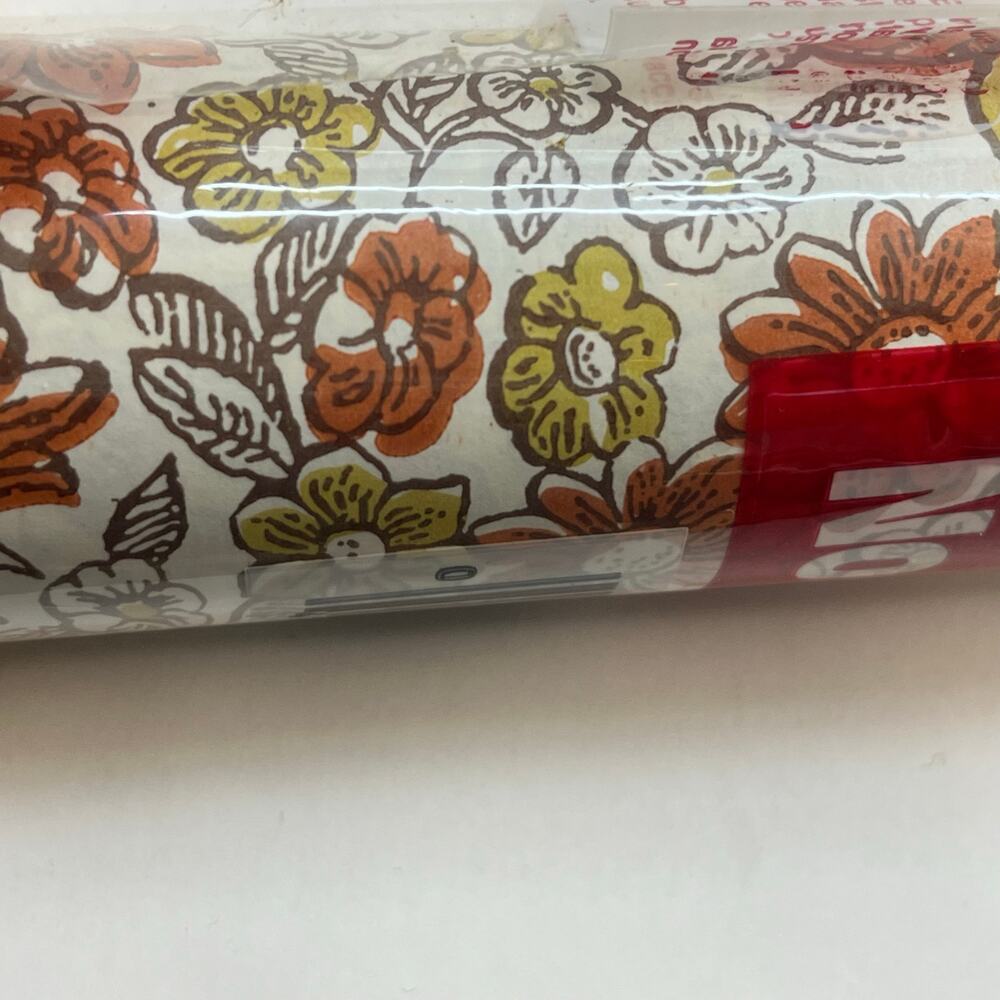 Collectible roll of no bugs m’lady insecticidal shelf drawer paper floral‎